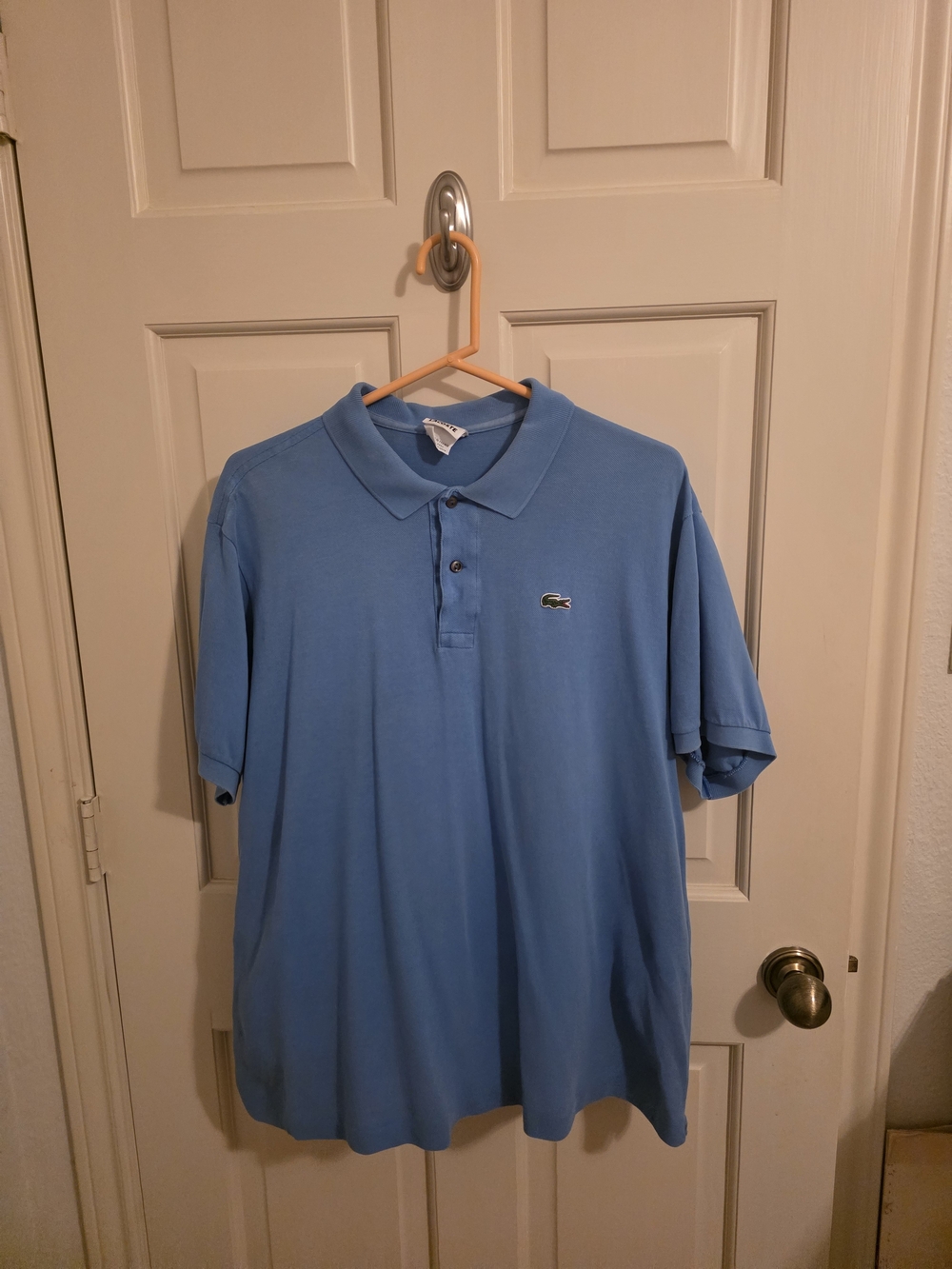 Lacoste Men’s Blue Piqué Polo Shirt